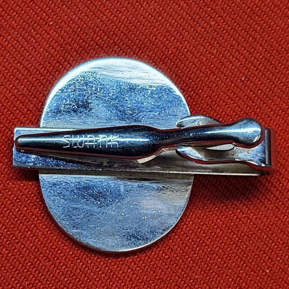 VTG Swank Mens Tie Clip Thai Goddess Necktie Accessory - Picture 3 of 10